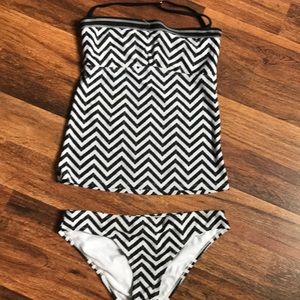 2 piece tankini size large